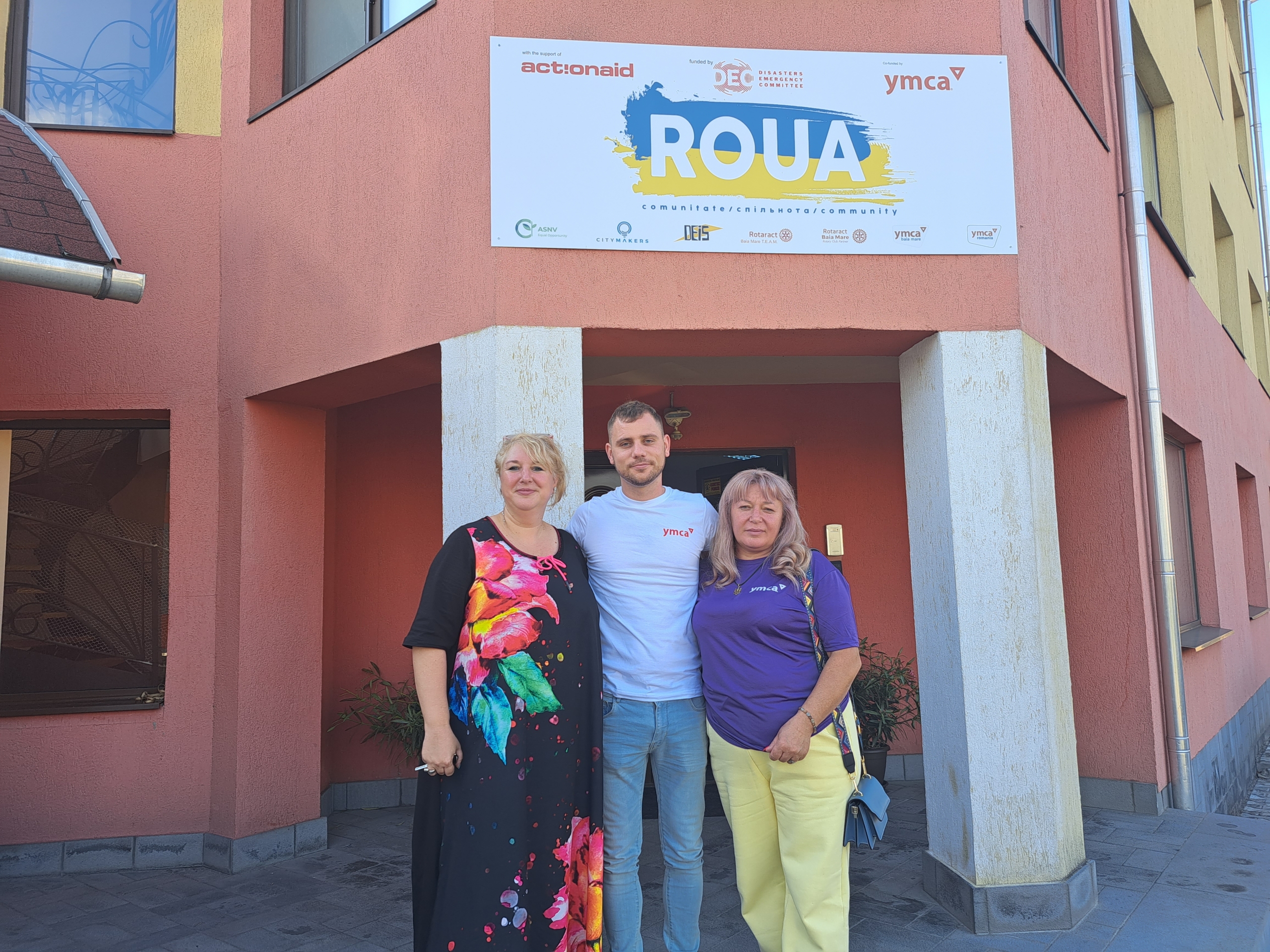 YMCA Karpaty and YMCA Moldova visit at YMCA Romania
